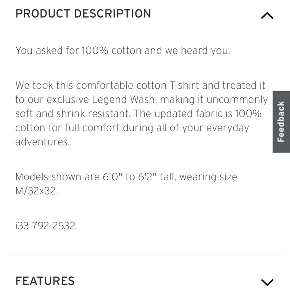 2/$10 SALE - Eddie Bauer Legend Wash Long Sleeve - Picture 11 of 12